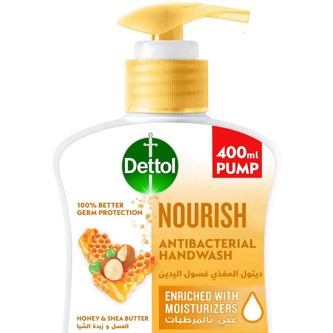Dettol Hand Wash Nourish Honey 400 ML