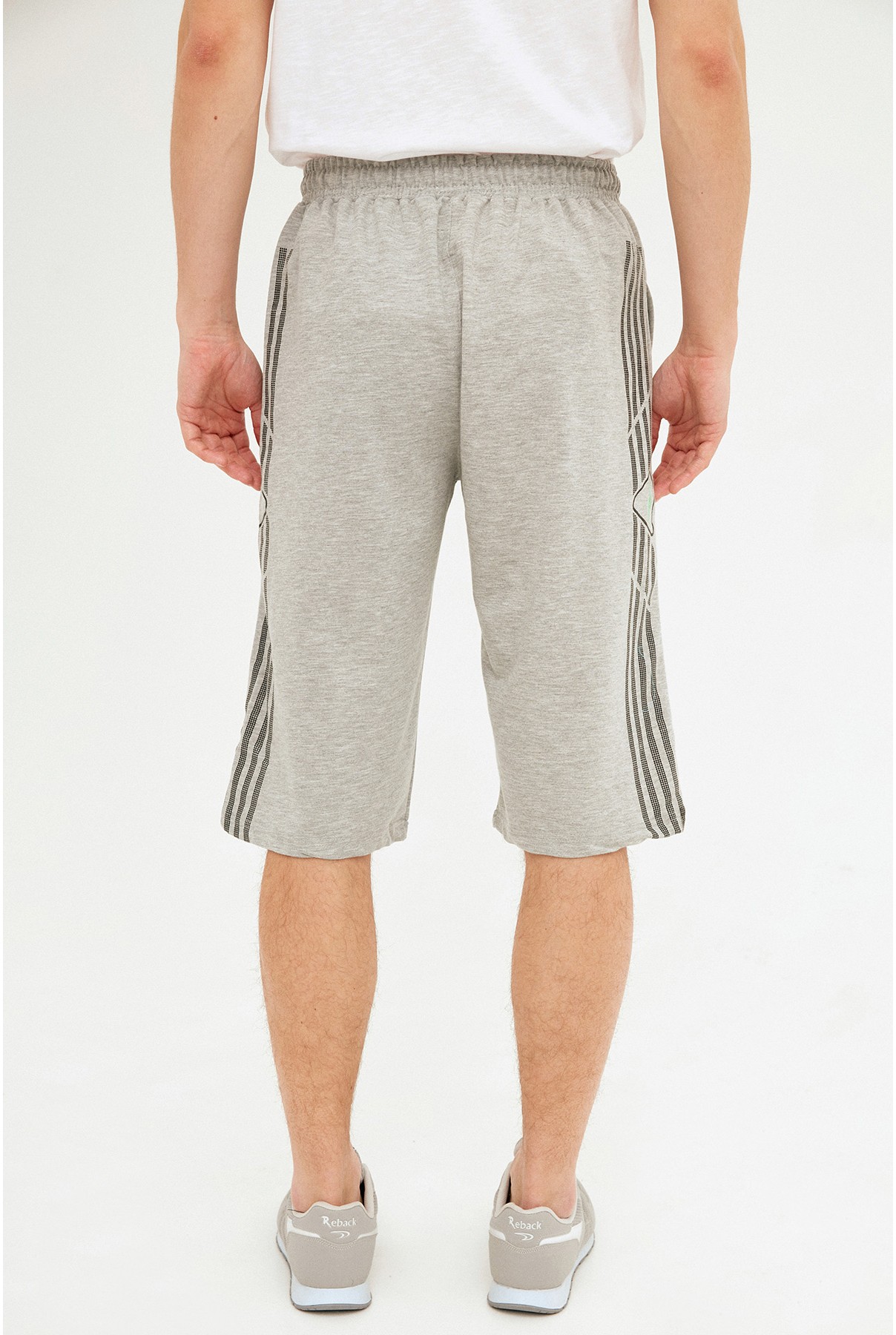 Gray men's shorts