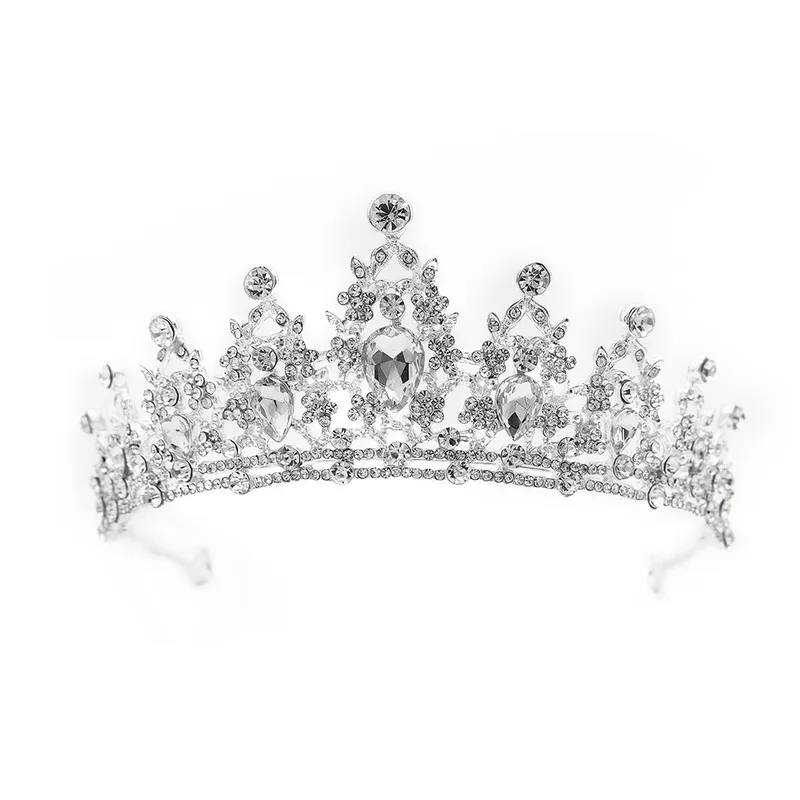 Elegant silver crown