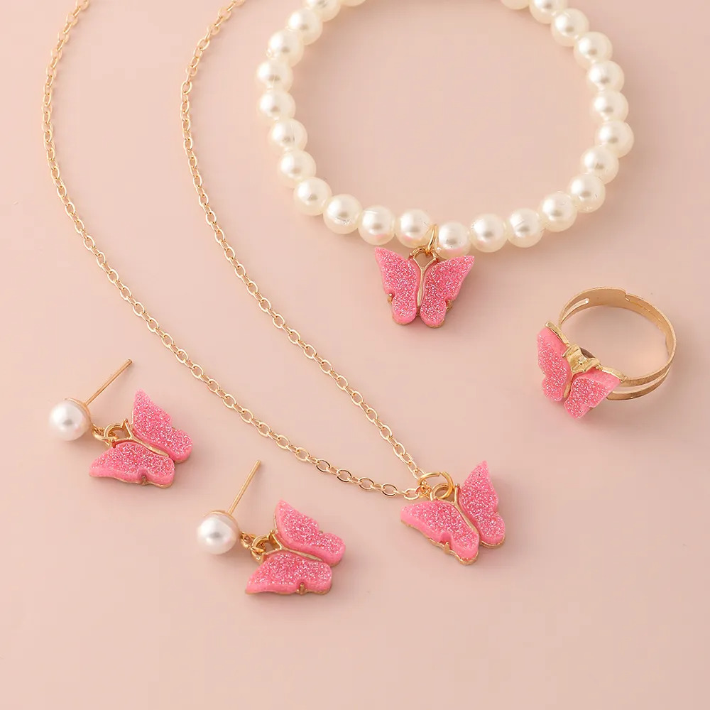 Pink simple accessory set