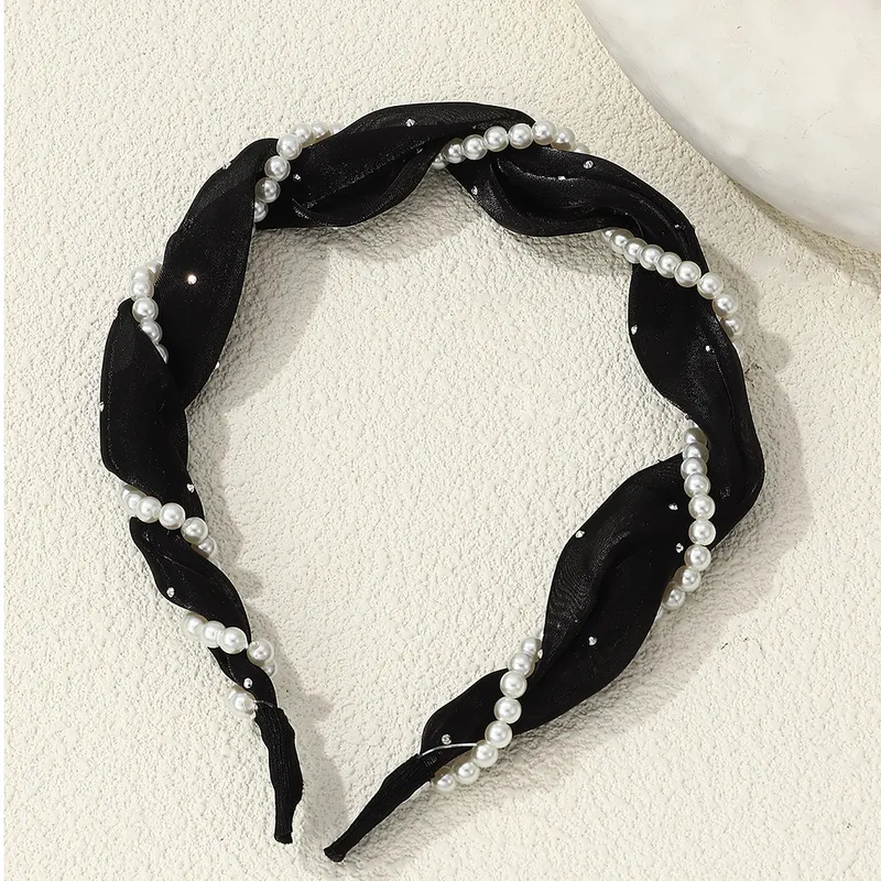 Black pearl hairband