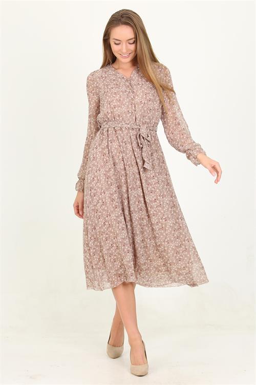 dress with petite flowers