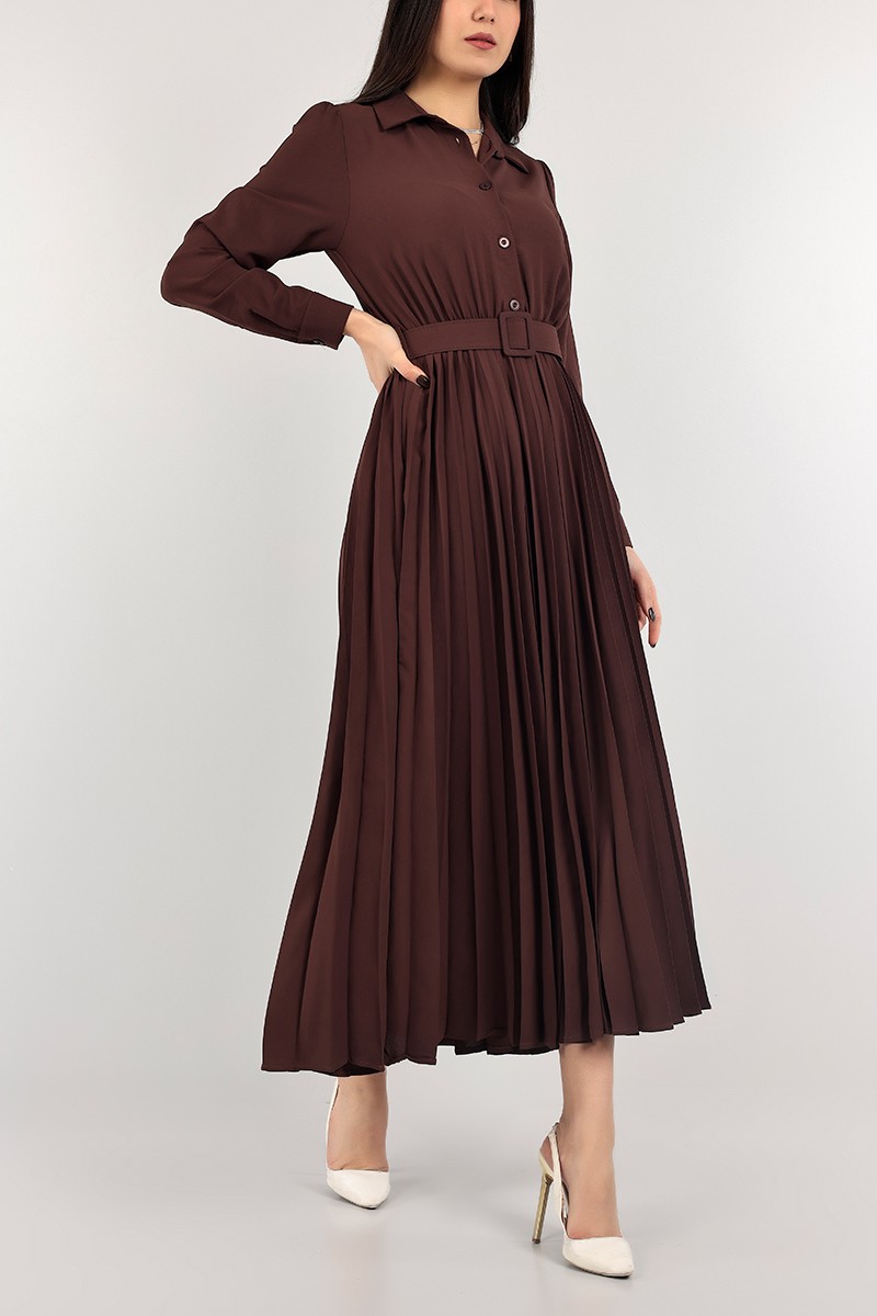  brown dress