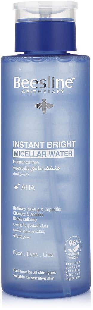 Beesline Instant Bright Micellar Water Fragrance Free 400Ml