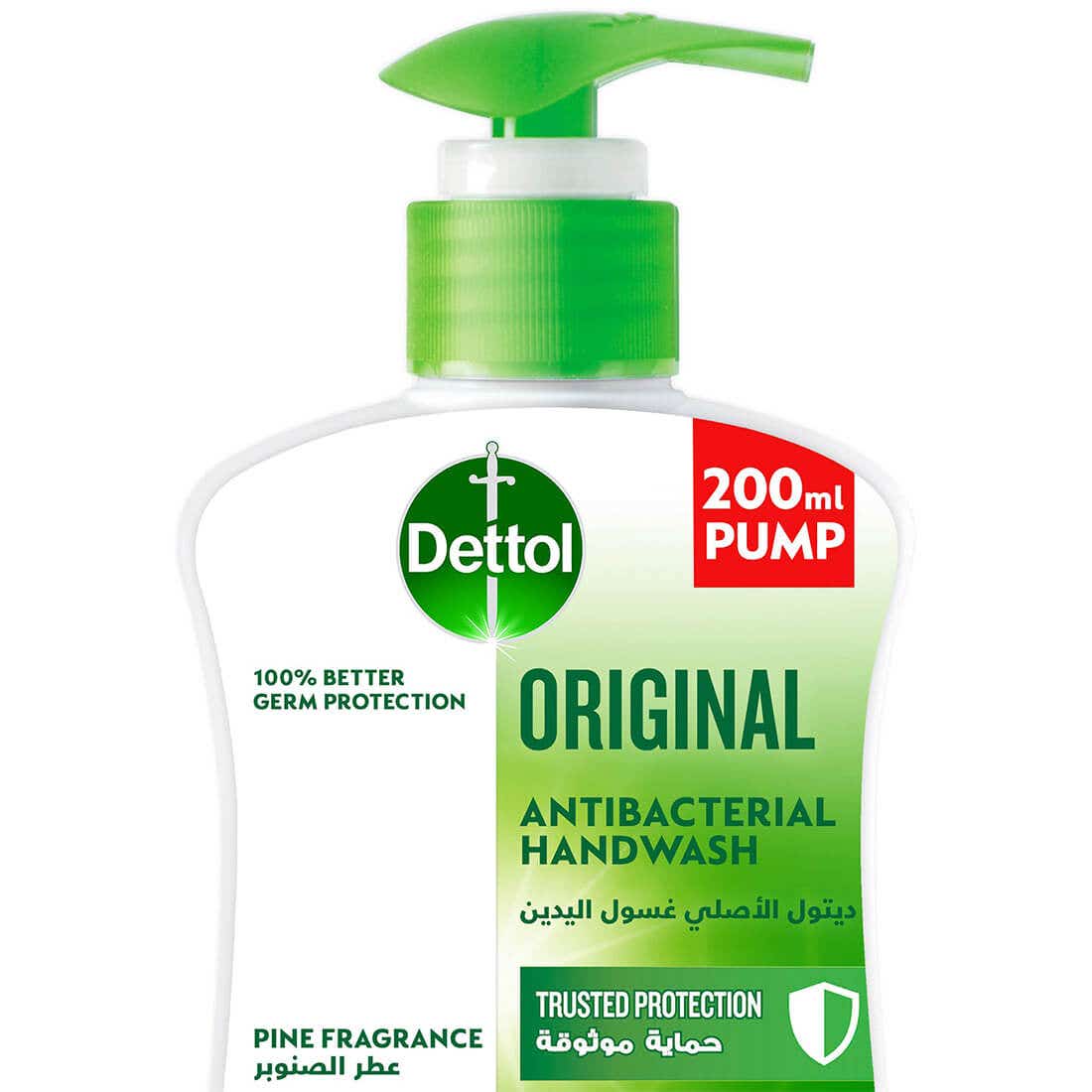 Dettol Hand Wash Original (Pump) 250/200 ml