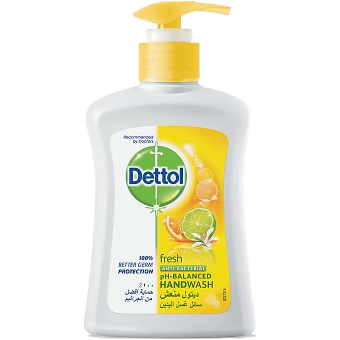 Dettol Liquid Soap Fresh (Pump) 250/200 ml