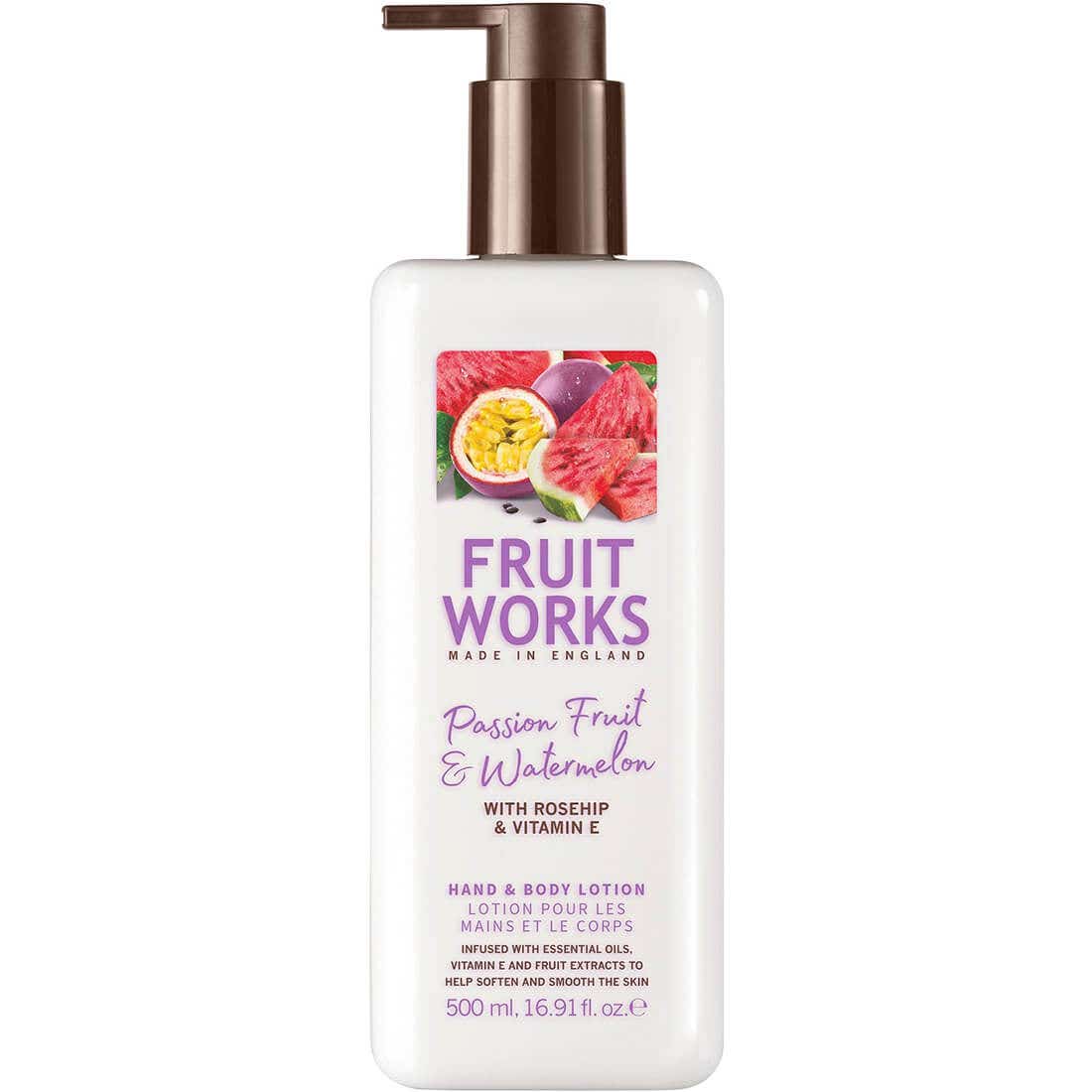 Fruitworks passion fruit body lotion 500ml