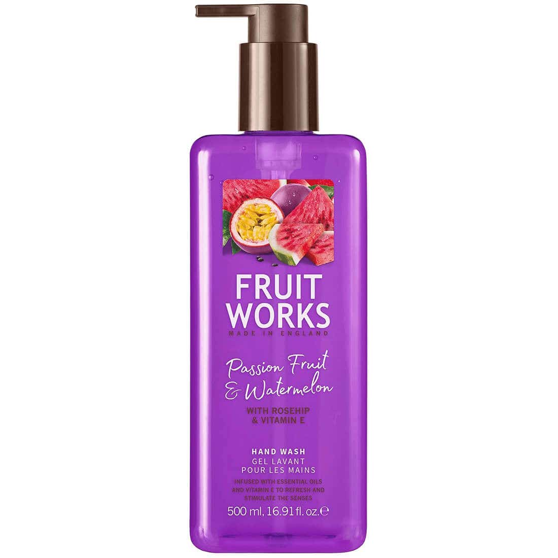Fruitworks passion fruit liquid hand soap 500ml