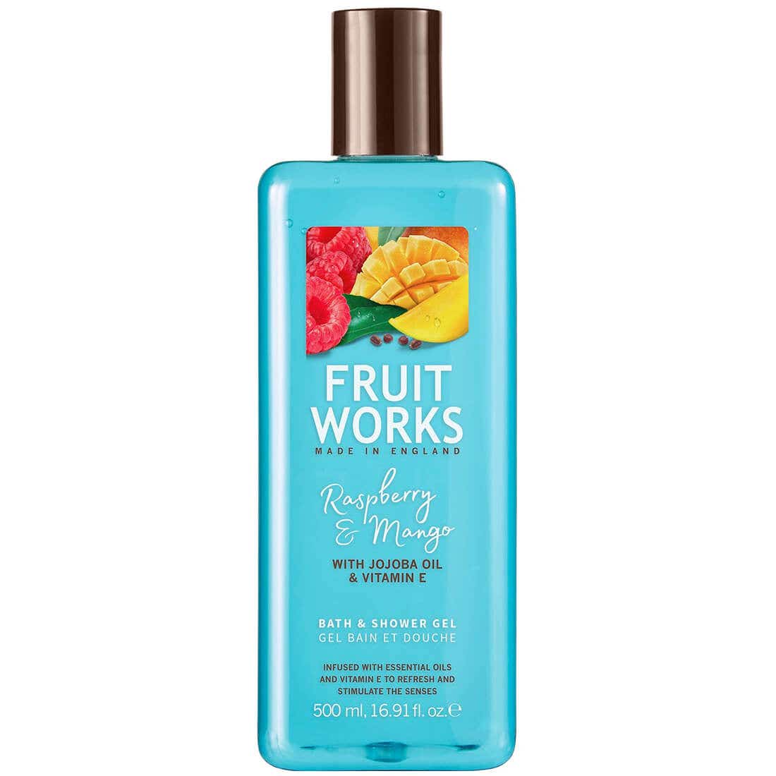 Fruitworks Raspberry and Mango Body Wash 500ml