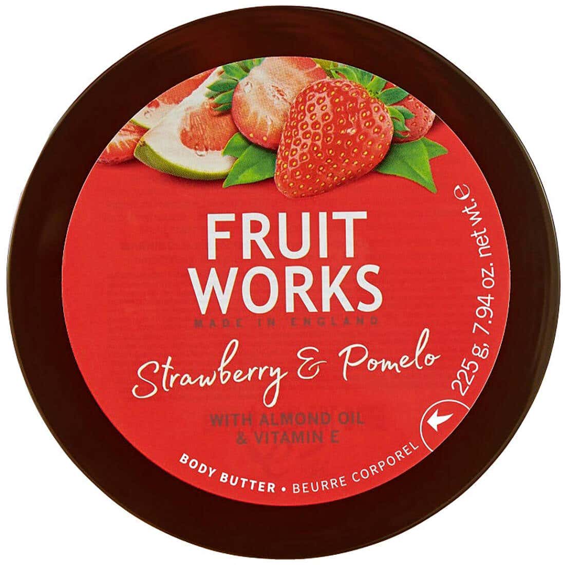 Fruitworks strawberry body butter 225g