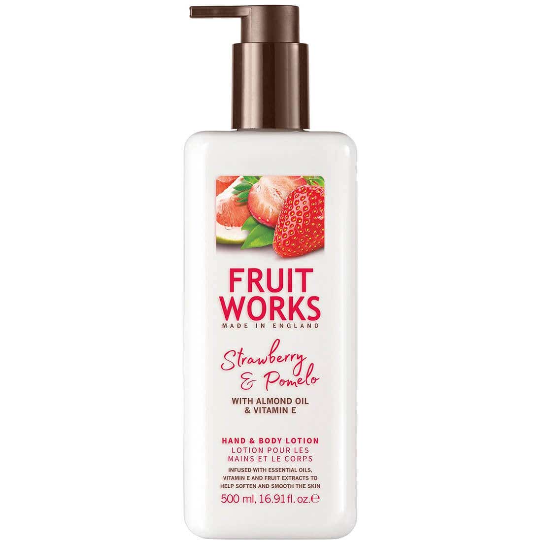 Fruitworks strawberry body lotion 500 ml