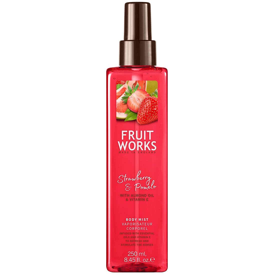 Fruitworks strawberry body spray 250 ml