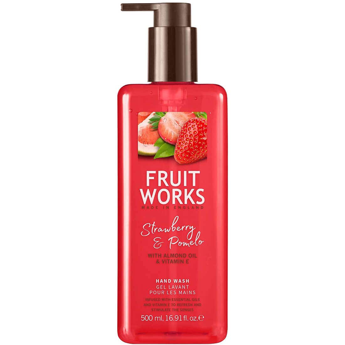 Fruitworks strawberry liquid hand soap 500 ml