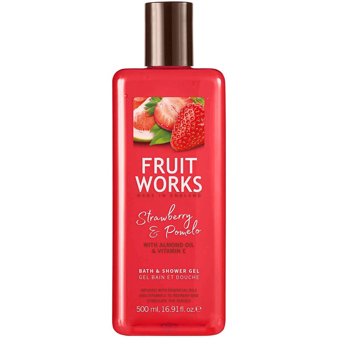 Fruitworks strawberry body wash 500 ml