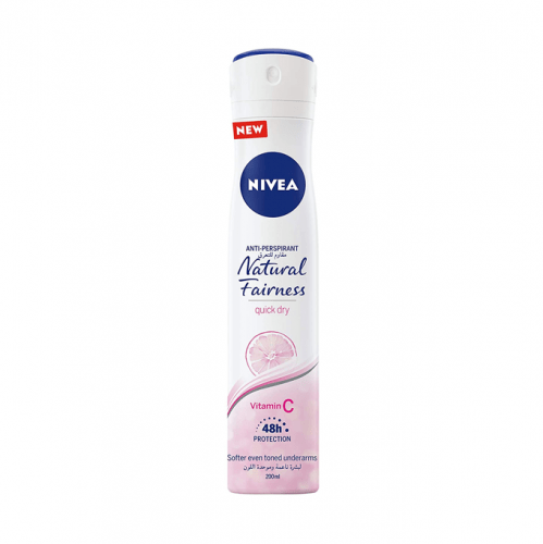 Nivea Natural Fairness Deodorant Spray - 200ml