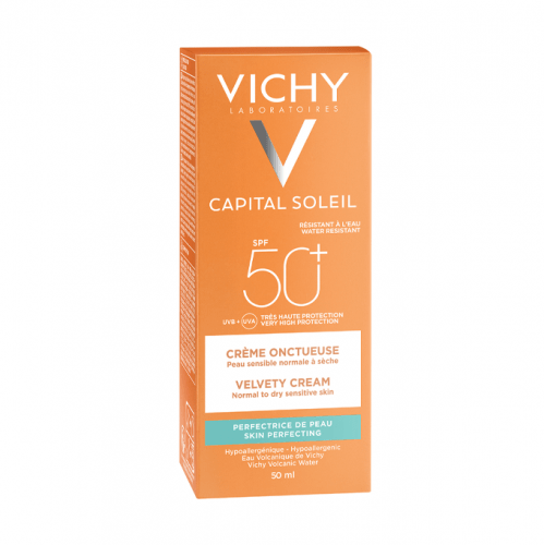 Vichy 50SPF Capital Ideal Soleil Velvety Cream Sunscreen - 50ml