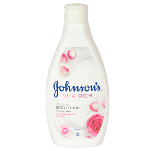 Johnsons Vita Rich Body Lotion With Rose Water- 250ml