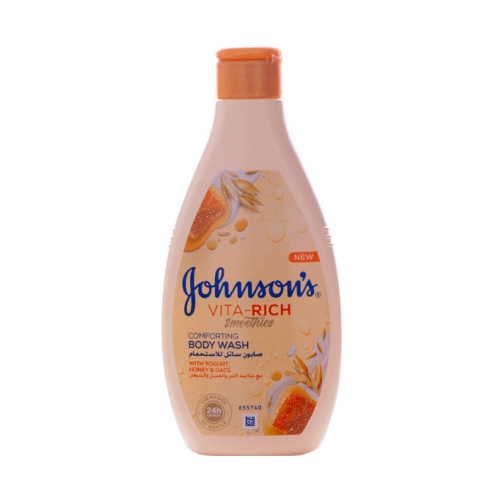 Johnsons Vita Rich Smoothies Body Wash With Yogurt, Honey & Oats - 250ml