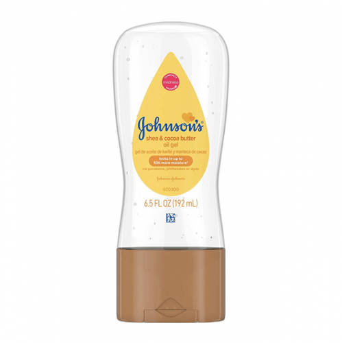 Johnsons  Baby Oil Gel With Shea &Cocoa Butter - 192ml