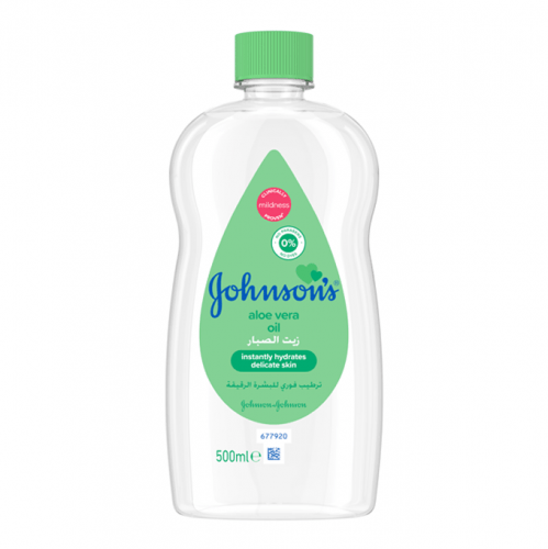 Johnsons Baby Oil With Aloe Vera And Vitamin E - 300ml