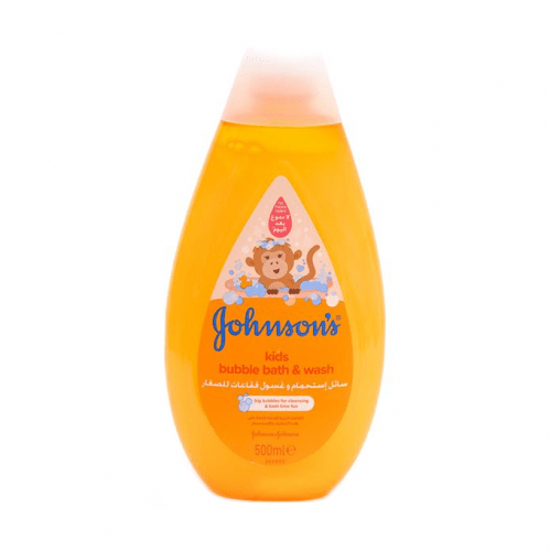 Johnsons Kids Bubble Bath & Wash - 500ml