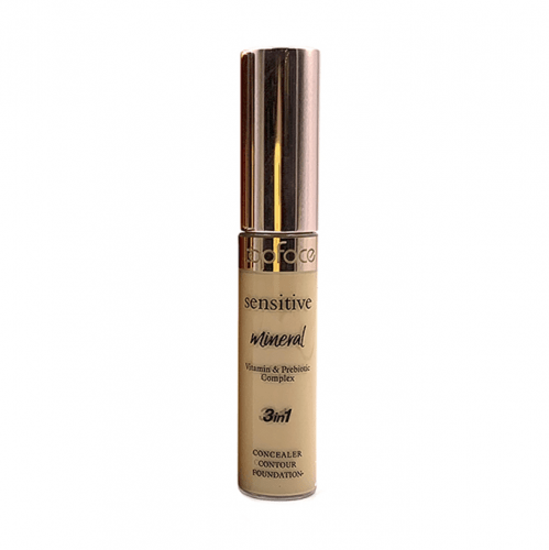 Topface Sensitive Mineral 3 in 1 Concealer Contour Foundation - 12ml