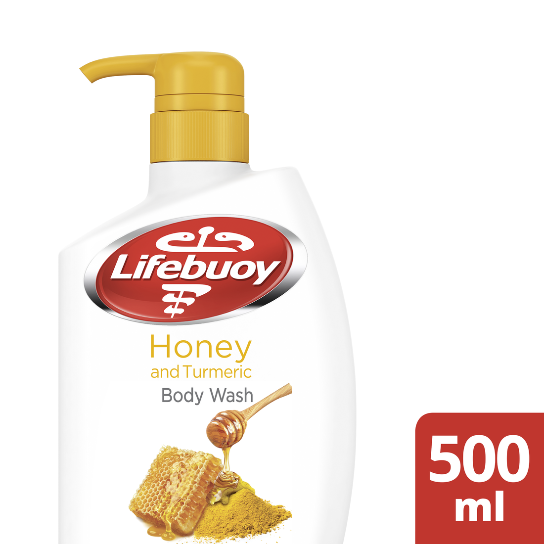 Lifebuoy Body Wash Honey & Turmeric 500 ml