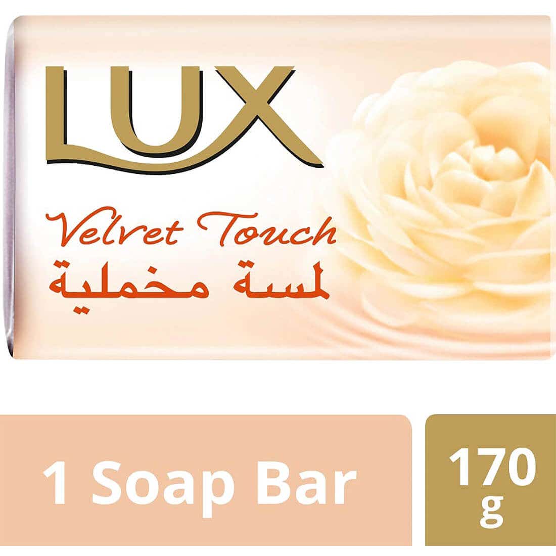 Lux Soap Bar Velvet Touch Soft & Smooth 170 gm
