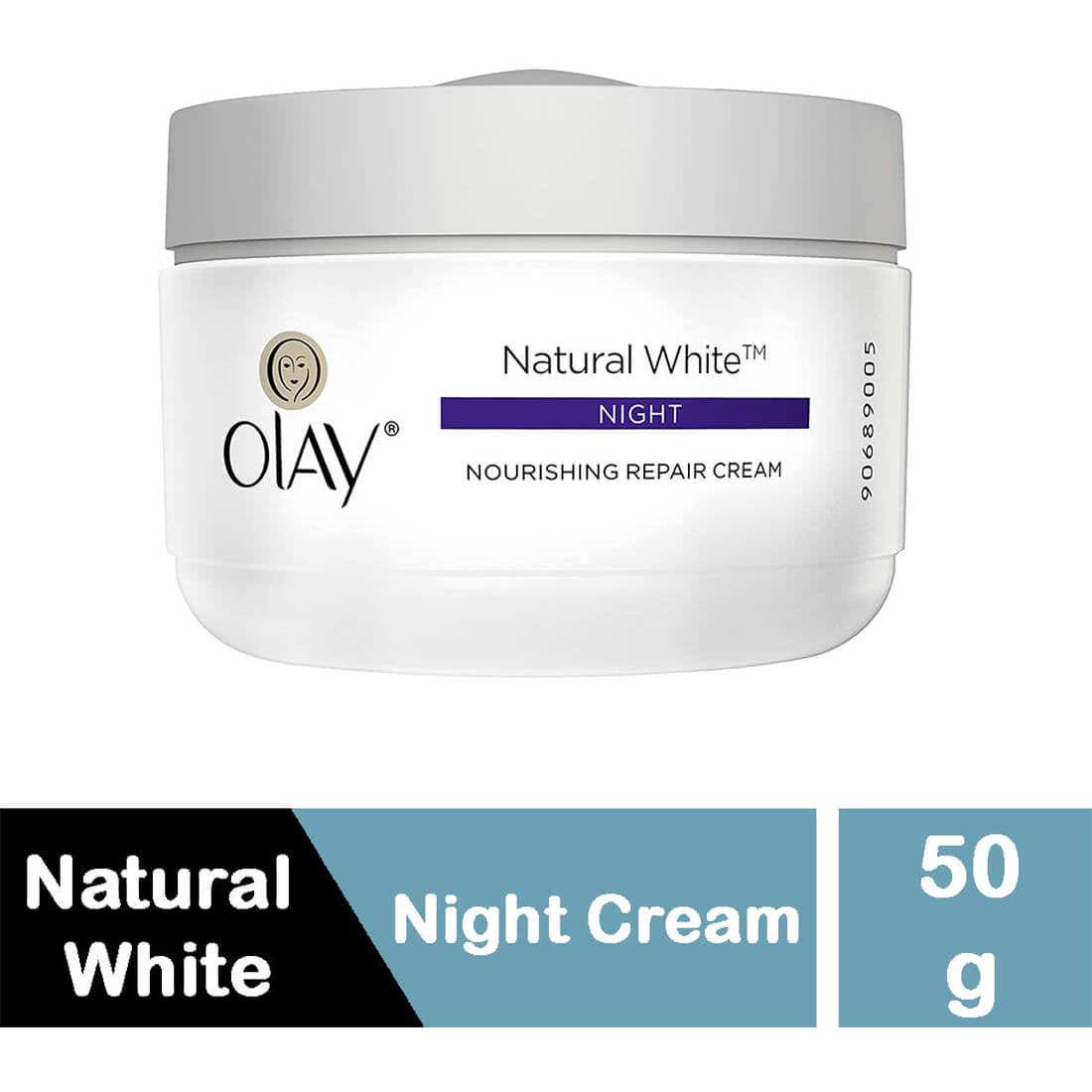 Olay Cream Natural White Night 50 gm