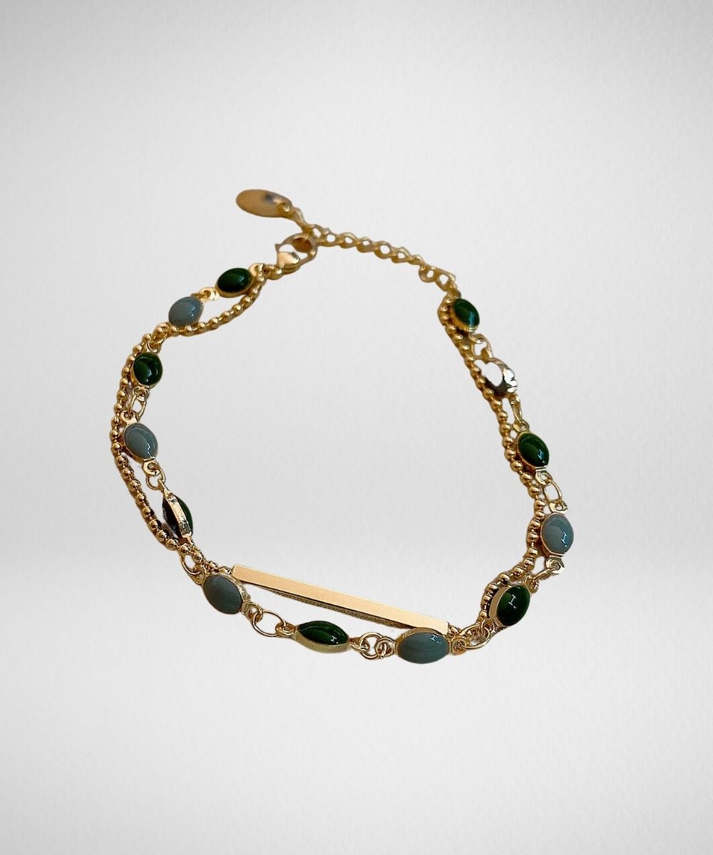 Embellished chain bracelet