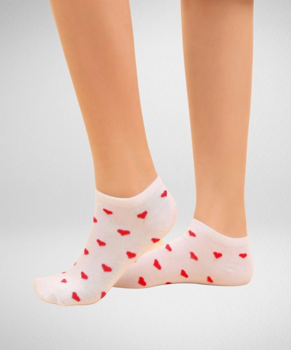 Women's white socks