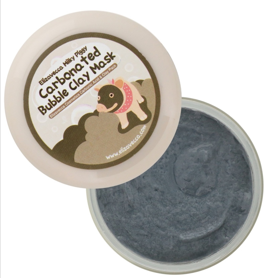 Elizavecca, Milky Piggy Carbonated Bubble Clay Mask, 100 g