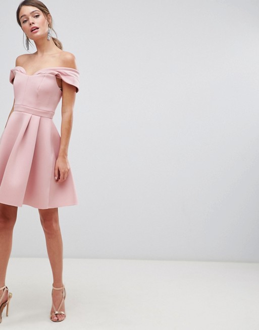 Short pink dress