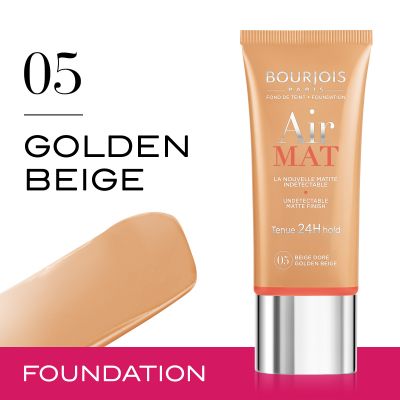 Bourjois - Air Mat 24H Hold Foundation 05- Golden Beige