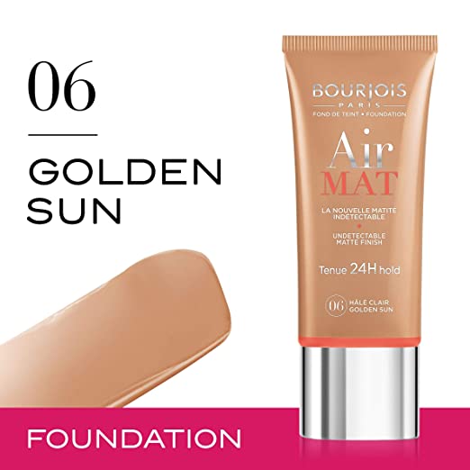 Bourjois - Air Mat 24H Hold Foundation 06 - Golden Sun