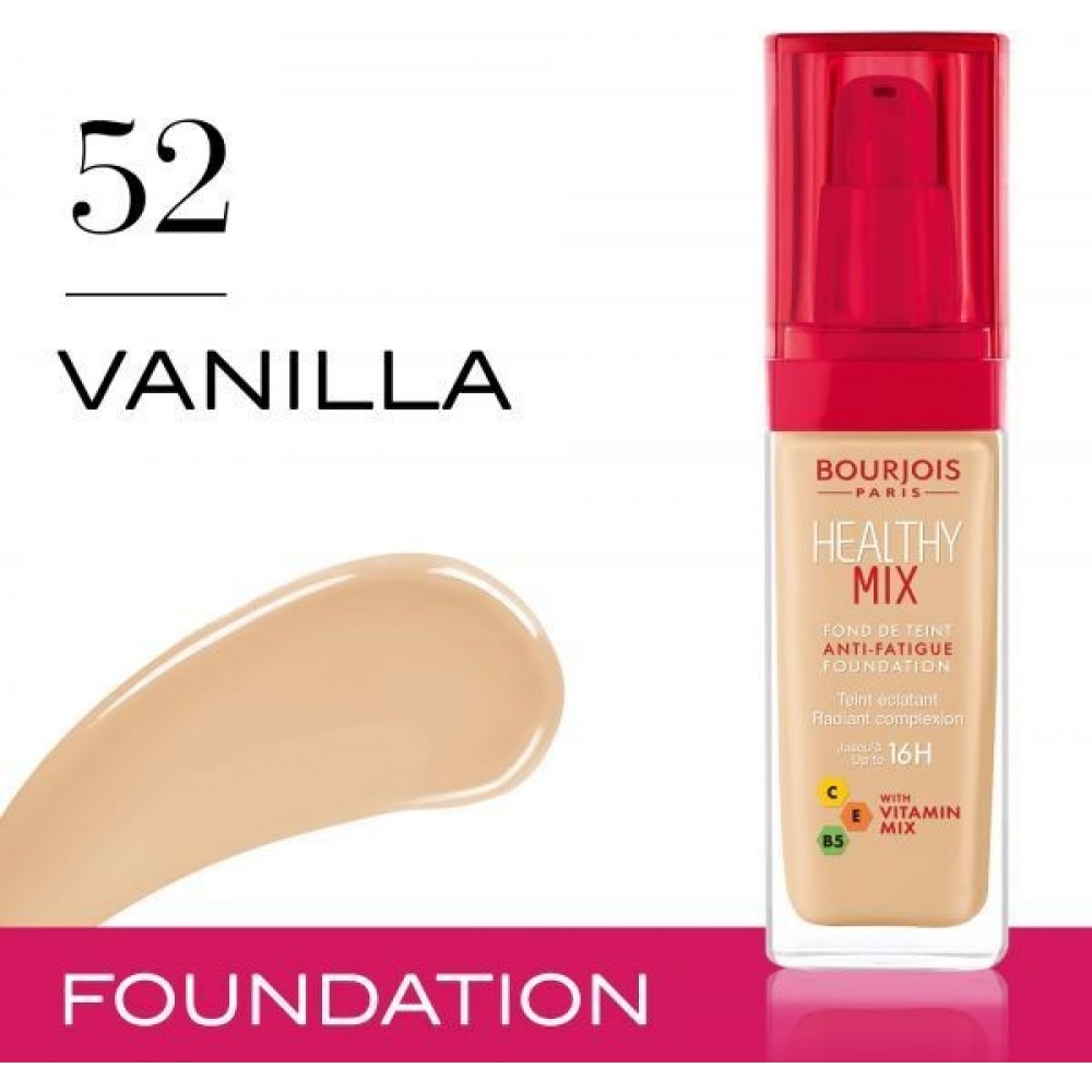 Bourjois Healthy Mix Foundation - 52 Vanilla 30ml 