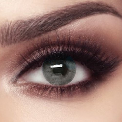 Bella Coloured Contact Lenses Elite - Cloudy Gray
