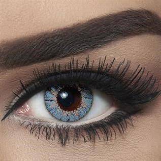 Bella Coloured Contact Lenses Natural - Viola Gray