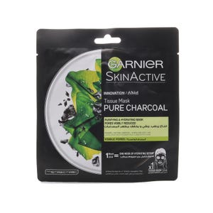 Garnier Skin Active Charcoal Purifying & Hydrating Tissue Mask
